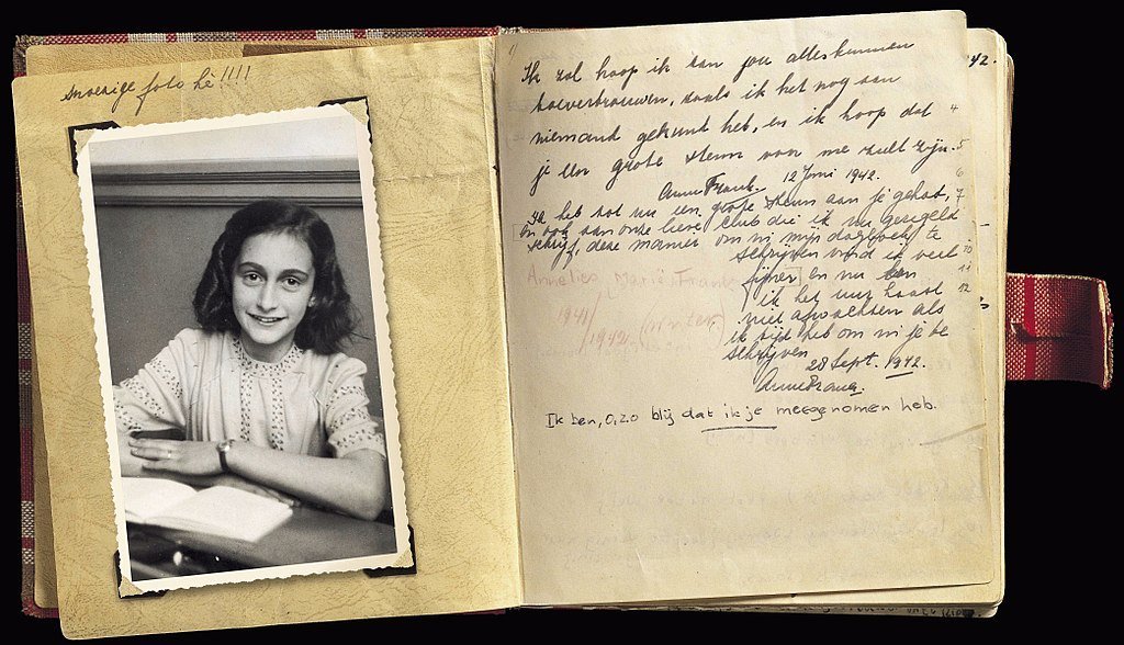 Anne Frank wrote one of the most famous and poignant journals ever